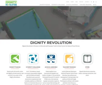 Dignityrevolutionpledge.com(Dignity Pledge) Screenshot