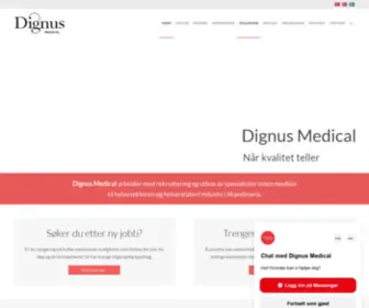 Dignusmedical.com(Dignus Medical) Screenshot