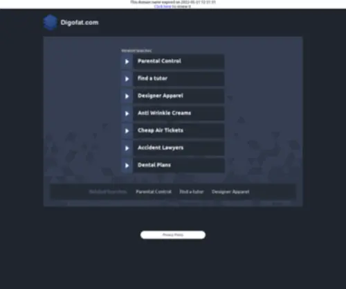 Digofat.com(Transformadores) Screenshot