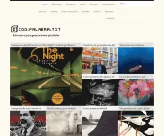DigopalabratXt.com(Literatura para generaciones pixeladas) Screenshot