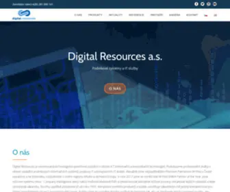 Digres.cz(Digital Resources a.s) Screenshot