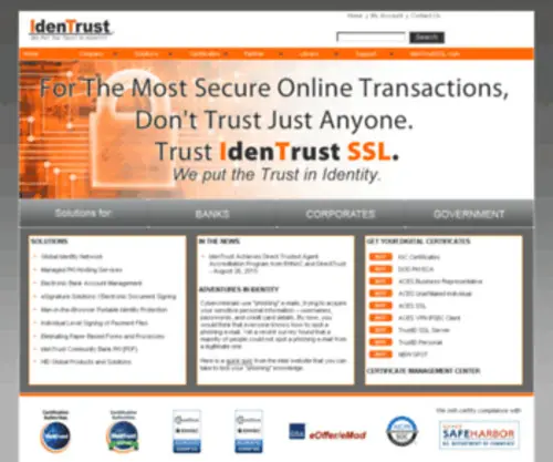 Digsigtrust.com(Digsigtrust) Screenshot