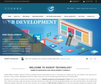 Digsof.com(Website Design & Development Company) Screenshot