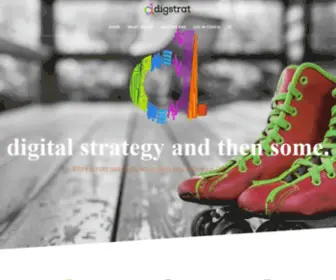 Digstrat.com(Digital Strategy and then some) Screenshot