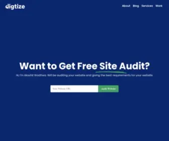 Digtize.com(Web Development & Digital Marketing Agency) Screenshot
