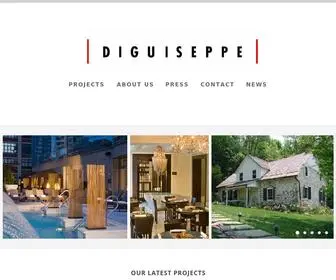 Diguiseppe.com(DIGUISEPPE ARCHITECT) Screenshot