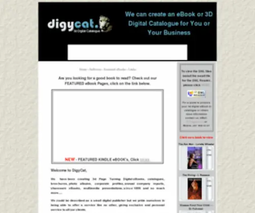 Digycat.com(Digycat) Screenshot