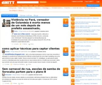 Dihitt.com(Comunidade de notícias de blogs de política) Screenshot