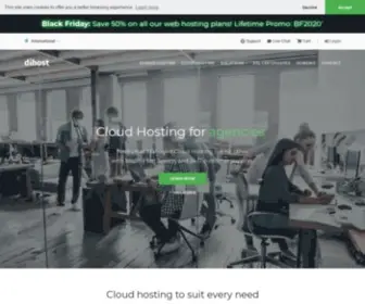 Dihostnet.com(Next-Level Managed Cloud Hosting) Screenshot