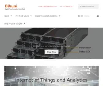 Dihuni.com(GPU Server for AI) Screenshot
