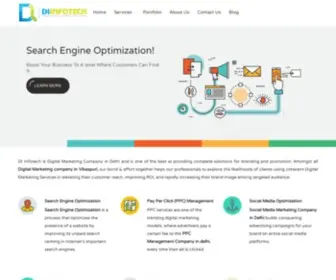 Diinfotech.com(DI Infotech Leaders Pvt) Screenshot
