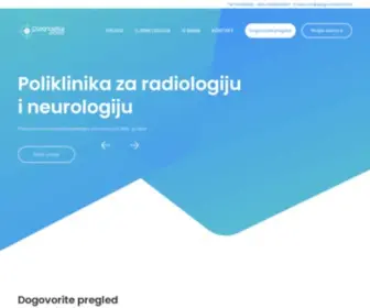 Dijagnostika2000.hr(DijagnostikaPoliklinika za radiologiju i neurologiju) Screenshot