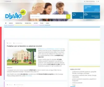 Dijaski.net(Prvi šolski portal) Screenshot