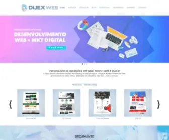 Dijexweb.com.br(Criação de sites e desenvolvimento web) Screenshot