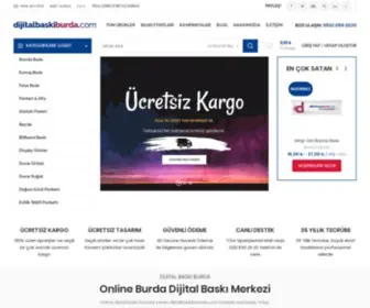 Dijitalbaskiburda.com(Dijital Baskı Burda) Screenshot