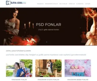 Dijitalcizge.com(Psd fonlar) Screenshot