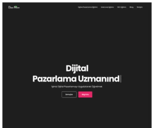 Dijitalmaster.com(Dijital Master) Screenshot