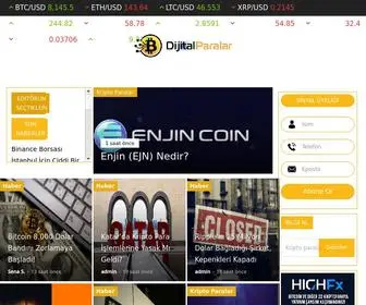 Dijitalparalar.io(Dijital Paralar IO) Screenshot