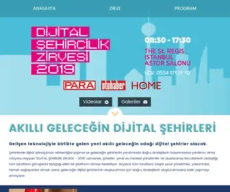 DijitalsehircilikZirvesi.com(Ehircilik Zirvesi) Screenshot