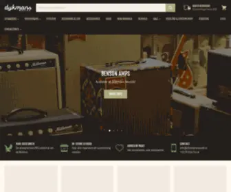 Dijkmansmuziek.nl(Dijkmans Muziek) Screenshot