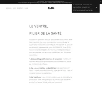 Dijo.fr(Chouchoutez votre ventre en commandant vos Probiotiques Naturels sur . Fabriqué en France) Screenshot