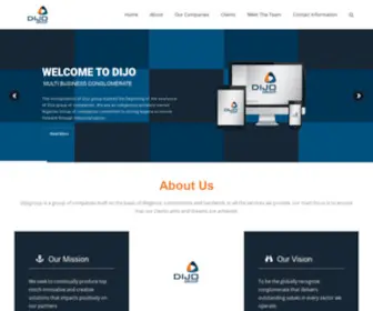 Dijogroup.com(Head Company) Screenshot