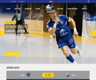 Dijon-Metropole-Handball.com(Toute l'actualité du DMH) Screenshot