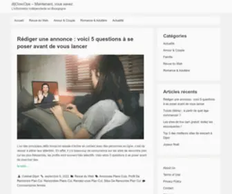 Dijonscope.com(Maintenant, vous savez) Screenshot