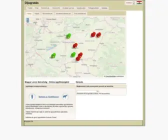 Dijugratas.hu(Díjugratás) Screenshot