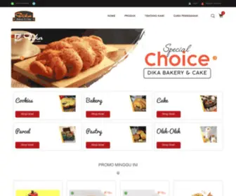 Dikastore.com(Dika Store Bakery and Cake) Screenshot