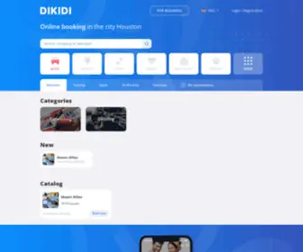 Dikidi.net(Free international online booking and automation platform in the service sector. DIKIDI) Screenshot