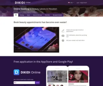 Dikidi.ru(Free international online booking and automation platform in the service sector. DIKIDI) Screenshot