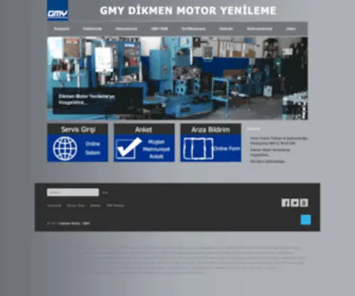 Dikmenmotor.com(Doğu Karadenizin Rektifiyecisi) Screenshot