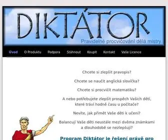 Diktatorek.cz(Diktátor) Screenshot