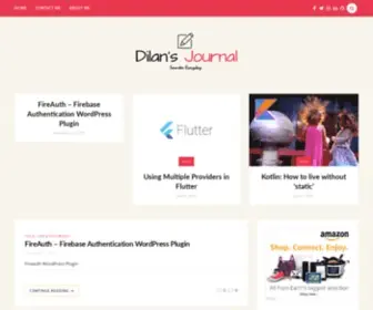 Dilan.me(Dilan's Journal) Screenshot