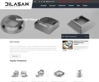 Dilasan.com(Dilasan İnşaat Alüminyum San Tic) Screenshot