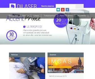 Dilaser.com.co(Bienestar con Calidad) Screenshot