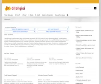 Dilbilgisi.gen.tr(Türkçe dil bilgisi) Screenshot
