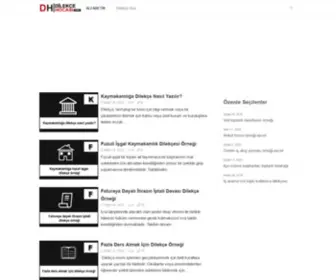 Dilekcehocasi.com(DİLEKÇE Hocası) Screenshot