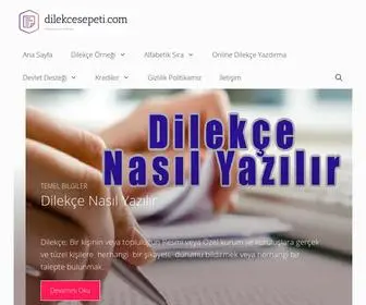 Dilekcesepeti.com(Dilekçe Örneği) Screenshot