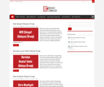 Dilekcesiornegi.com(Alan) Screenshot