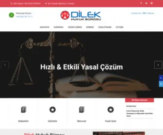 Dilekhukuk.com(Website Disabled) Screenshot