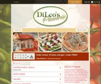 Dileostogo.com(Online ordering menu for DiLeo&#039;s Pizzeria. DiLeo&#039;s) Screenshot