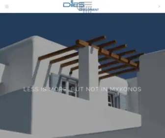 Diles-Aette.com(Diles Construction Company) Screenshot