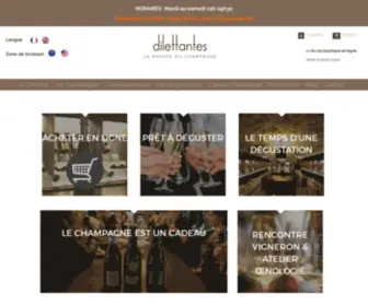 Dilettantes.fr(Champagne) Screenshot