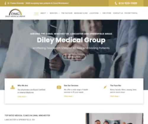 Dileymedicalgroup.com(Diley Medical Group) Screenshot