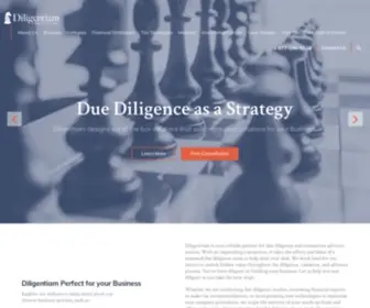 Diligentiam.com(Due Diligence is Our Mission for Continuous Growth) Screenshot