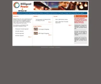 Diliigentpower.com(Diliigent Power Ltd) Screenshot