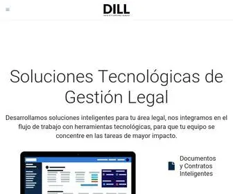 Dill.cl(Digital Intelligent Language Legal) Screenshot