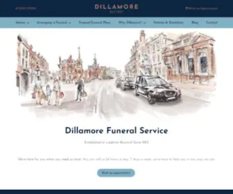 Dillamorefuneralservice.co.uk(Dillamore Funeral Services) Screenshot